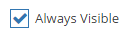 5. Check Box - Always Visible