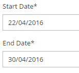 1. Time span for Promotion / Package 